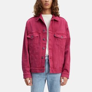 Levi’s Made and Crafted Trucker Jacket-Pink
